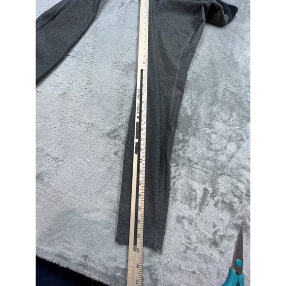 Nike Legend Dri-Fit Womens Medium Gray & Black Athletic Leggings Workout Running - Picture 5 of 10